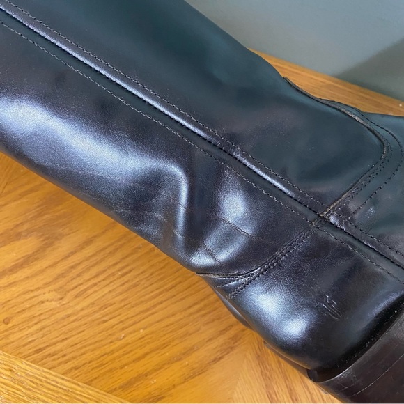 Frye Campus 14L Boot Dark Brown Leather Size 6 - Picture 10 of 12